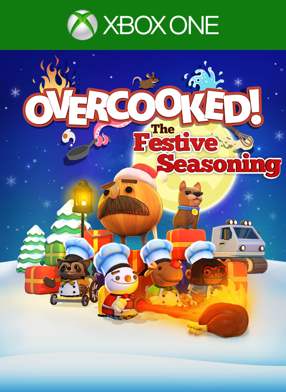 Front Cover for Overcooked!: The Festive Seasoning (Xbox One) (Download release)
