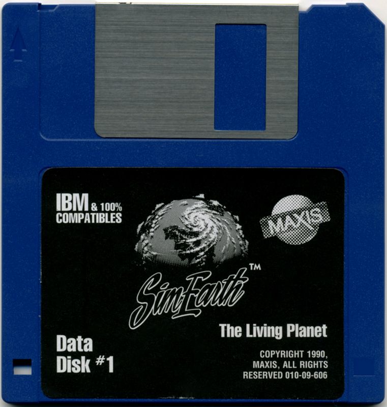 Media for SimEarth: The Living Planet (DOS): 3,5" Disk 2