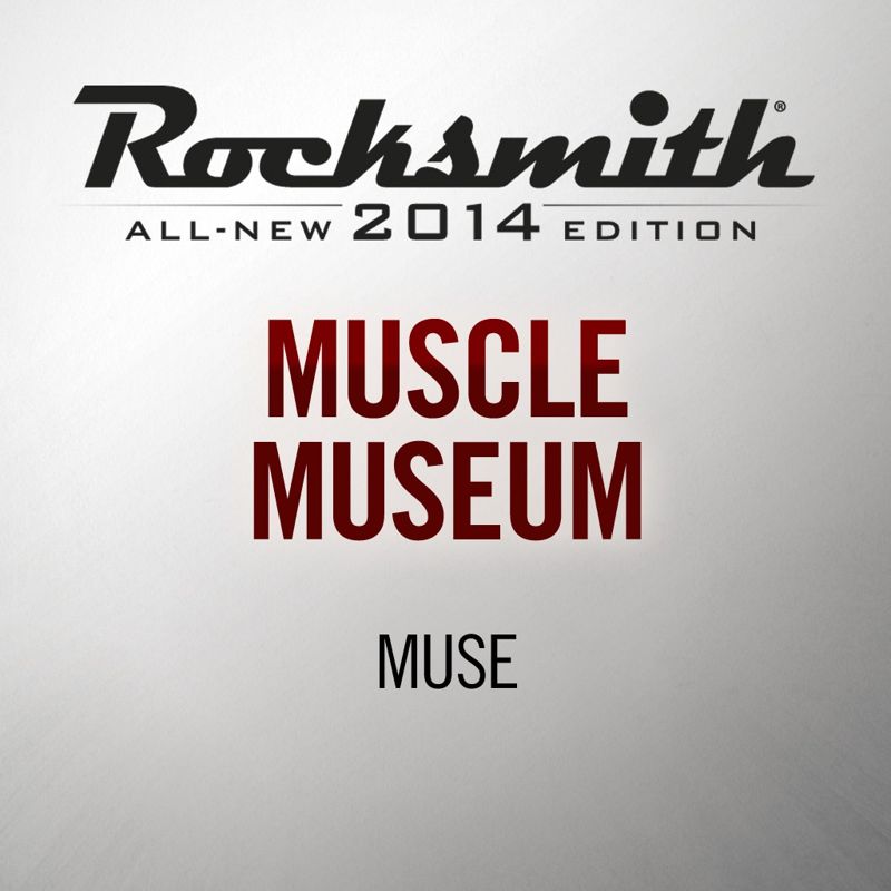 Front Cover for Rocksmith: All-new 2014 Edition - Muse: Muscle Museum (PlayStation 3 and PlayStation 4) (download release)
