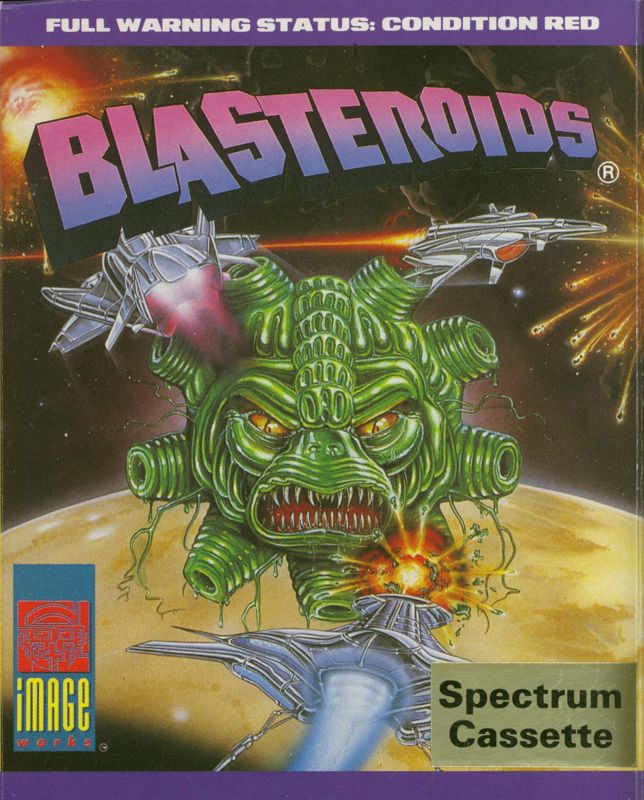 Front Cover for Blasteroids (ZX Spectrum)