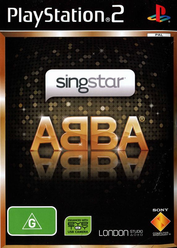 Front Cover for SingStar: ABBA (PlayStation 2)