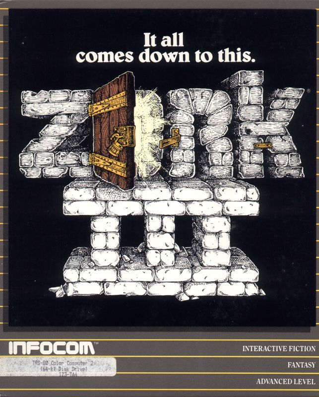 Front Cover for Zork III: The Dungeon Master (TRS-80 CoCo)