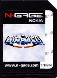 Media for Mile High Pinball (N-Gage)
