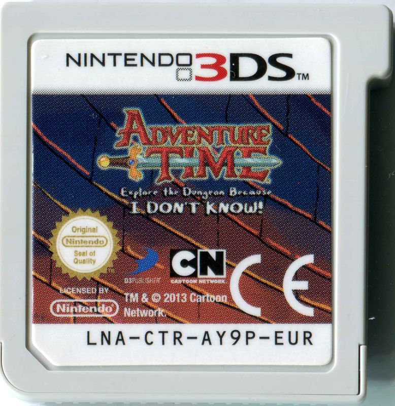 Media for Adventure Time: Explore the Dungeon Because I Don't Know! (Nintendo 3DS): Front