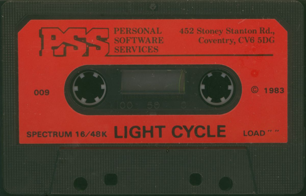 Media for Light Cycle (ZX Spectrum) (PSS release)