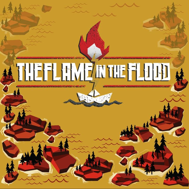 Front Cover for The Flame in the Flood (PlayStation 4) (download release)