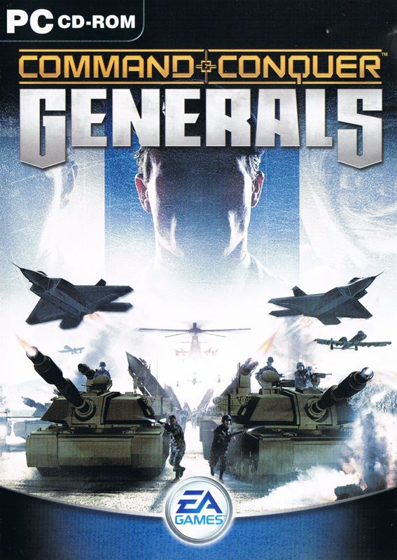 Front Cover for Command & Conquer: Generals (Windows) (Original uncensored release)