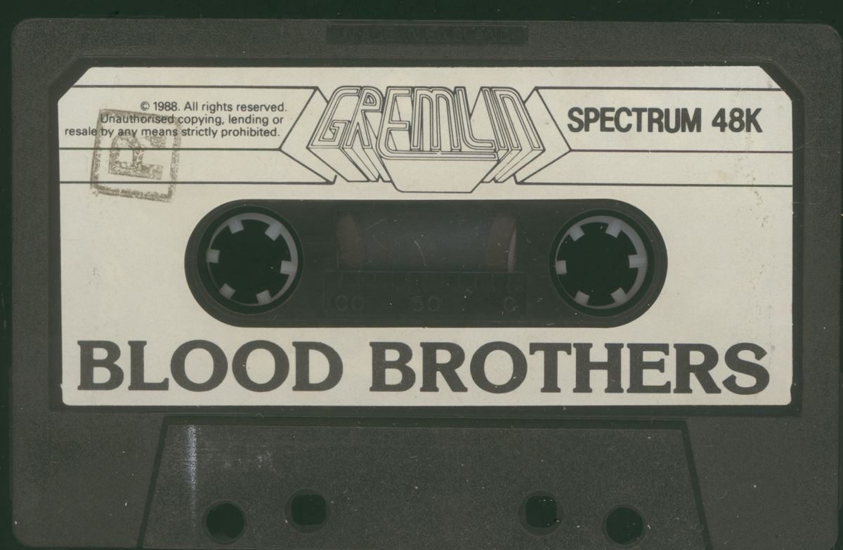 Media for Blood Brothers (ZX Spectrum)