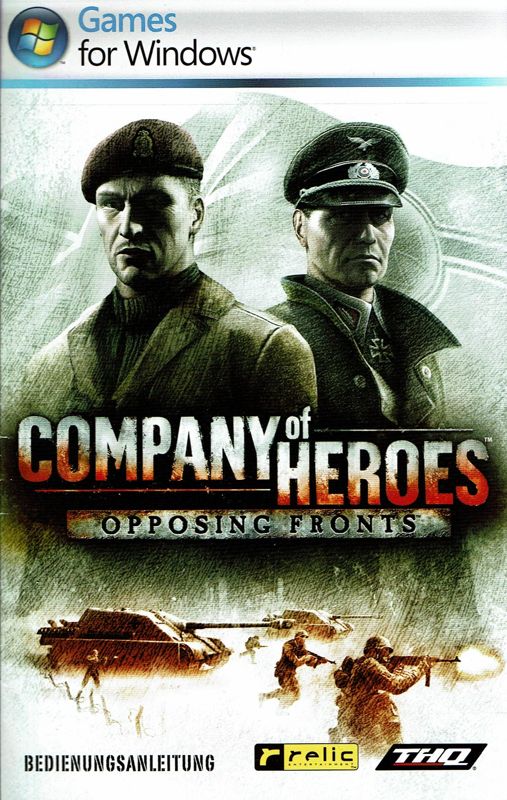 Manual for Company of Heroes: Gold Edition (Windows) (re-release): Opposing Fronts - Front
