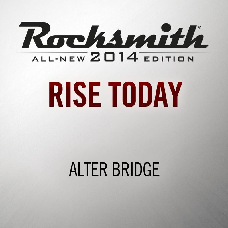 Front Cover for Rocksmith: All-new 2014 Edition - Alter Bridge: Rise Today (PlayStation 3 and PlayStation 4) (download release)