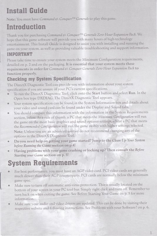 Command & Conquer: Generals - Zero:Hour cover or packaging material ...