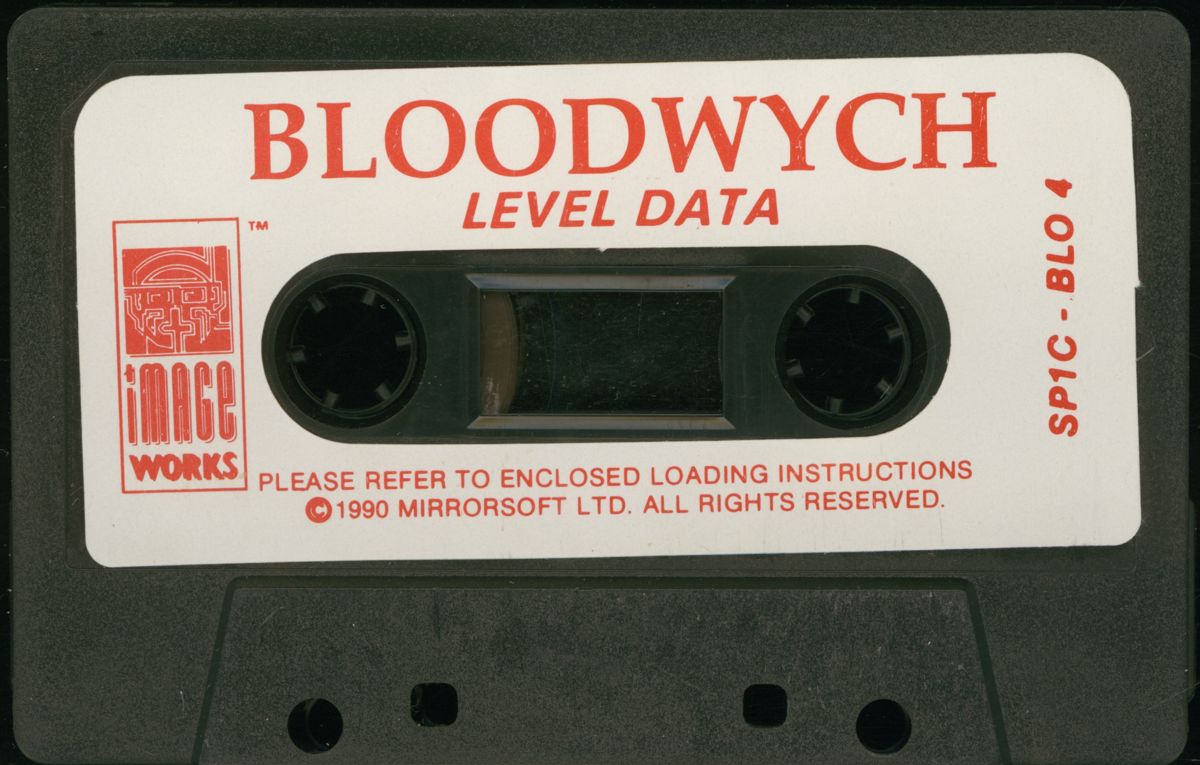 Media for Bloodwych (ZX Spectrum)