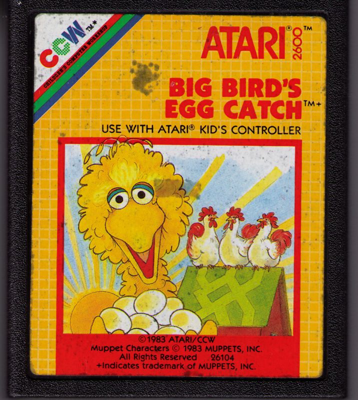 Media for Big Bird's Egg Catch (Atari 2600)