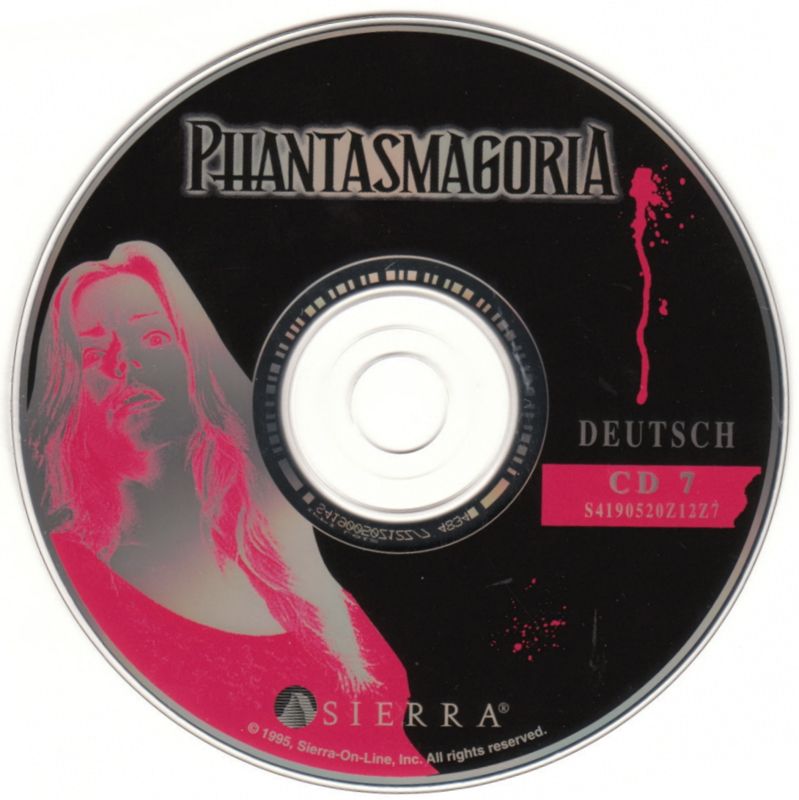 Media for Roberta Williams' Phantasmagoria (DOS and Windows and Windows 3.x): Disc 7/7