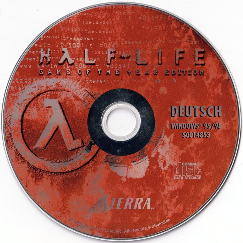 Half-Life: Game of the Year Edition cover or packaging material - MobyGames