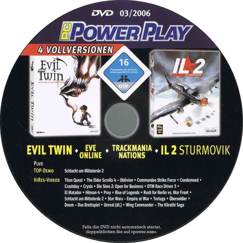 Media for IL-2 Sturmovik (Windows) (PC Power Play 3/2006 covermount)