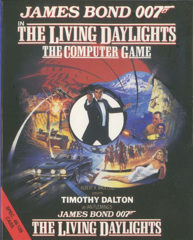 Front Cover for James Bond 007 in The Living Daylights: The Computer Game (ZX Spectrum)