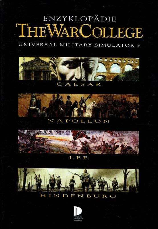 Extras for The War College: Universal Military Simulator 3 (DOS): Encyclopedia - Front