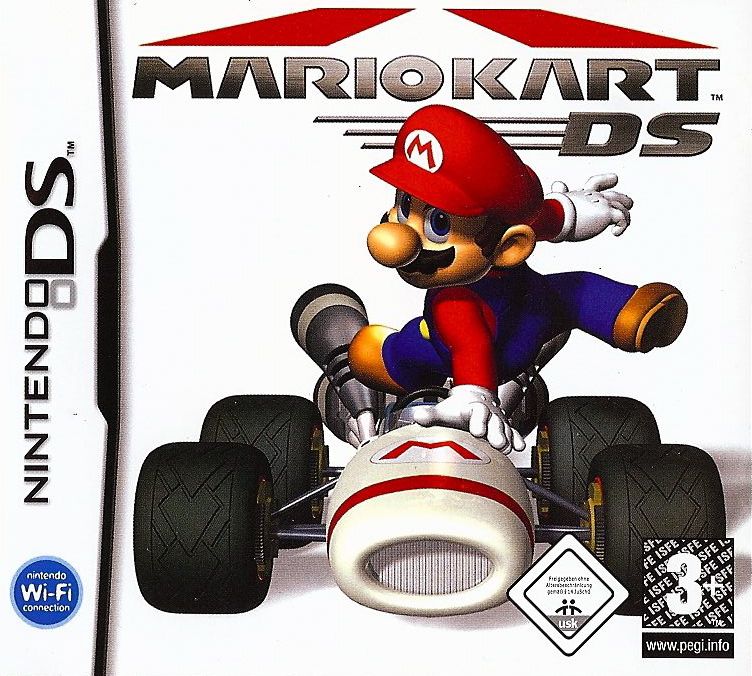 Front Cover for Mario Kart DS (Nintendo DS) (Re-Release)