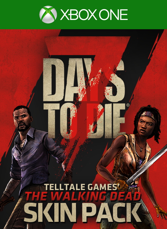 Front Cover for 7 Days to Die: The Walking Dead Skin Pack (Xbox One) (Download release)