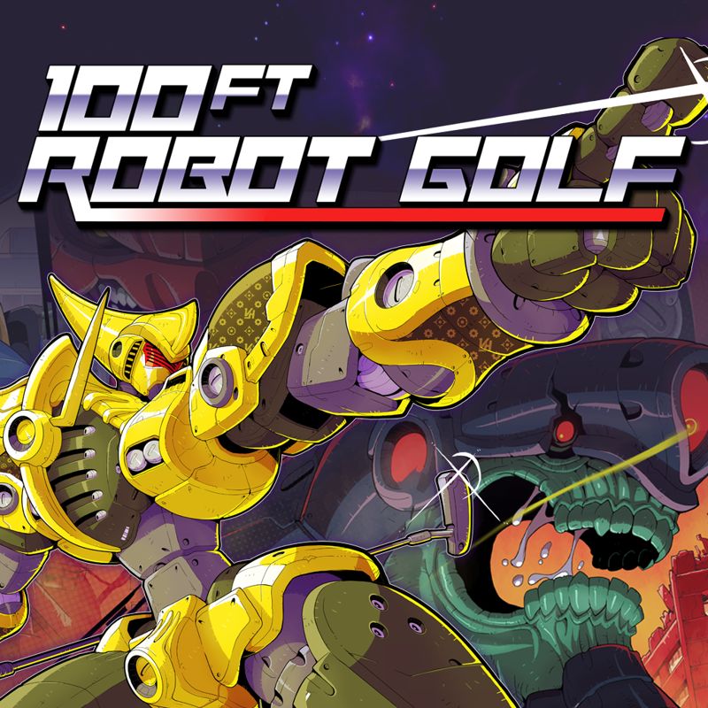 Front Cover for 100ft Robot Golf (PlayStation 4) (download release)