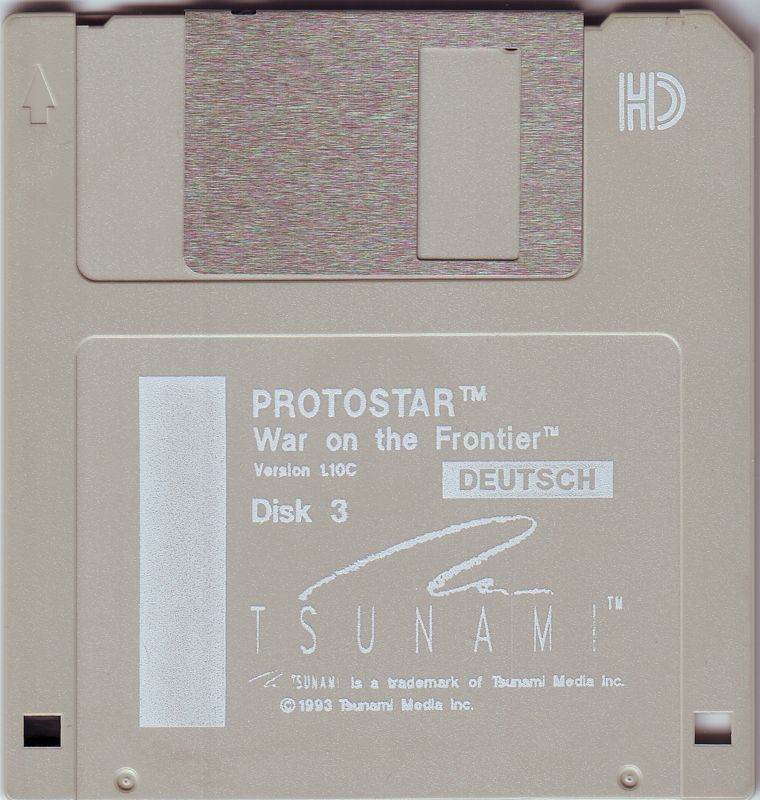 Media for Protostar: War on the Frontier (DOS)