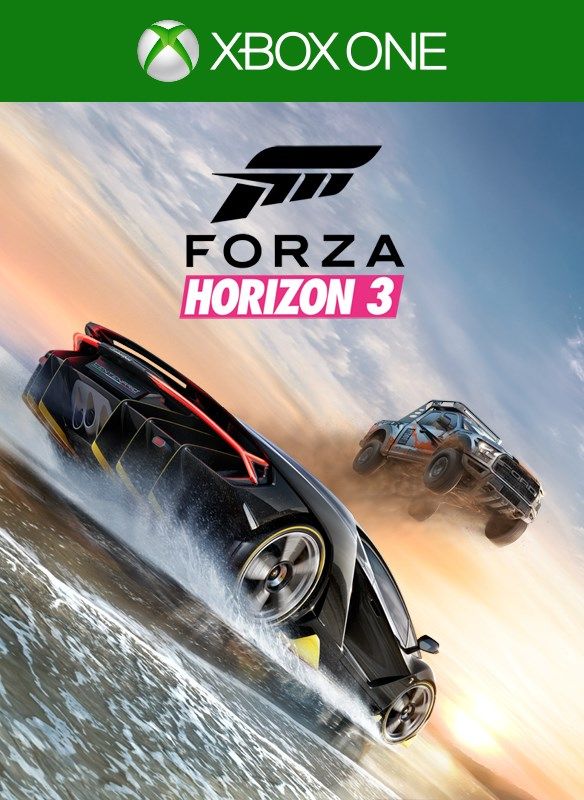 Front Cover for Forza Horizon 3 (Windows Apps and Xbox One) (Download release): Old marketplace cover