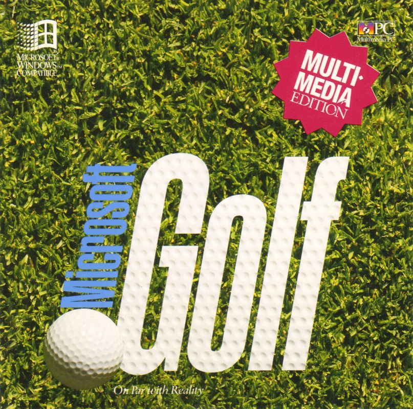 Front Cover for Microsoft Golf: Multimedia Edition (Windows 3.x) (OEM release)
