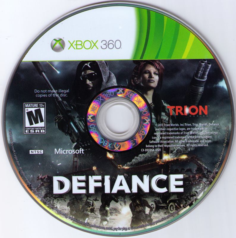 Media for Defiance (Xbox 360)