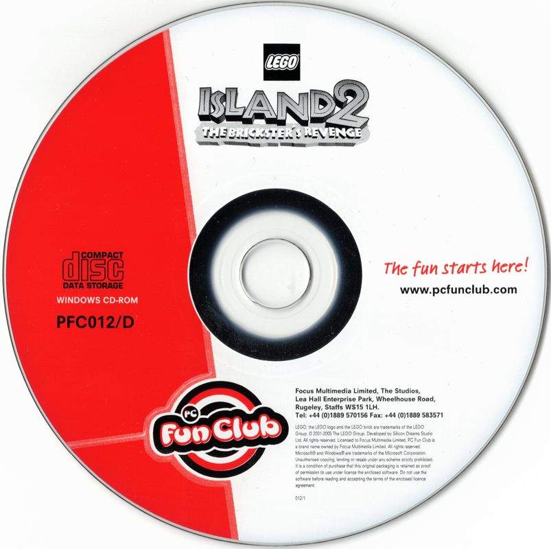LEGO Island 2: The Brickster's Revenge cover or packaging material ...