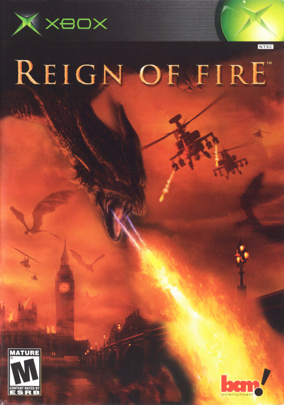 Front Cover for Reign of Fire (Xbox)