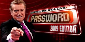 Front Cover for Million Dollar Password: 2009 Edition (Macintosh and Windows) (GameHouse release)