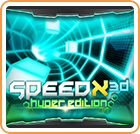 Front Cover for SpeedX 3D: Hyper Edition (Nintendo 3DS) (download release)