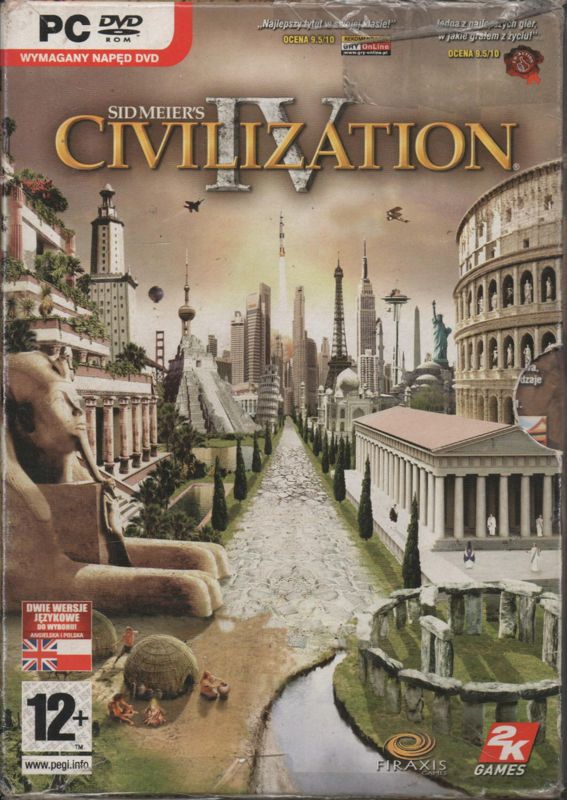 Front Cover for Sid Meier's Civilization IV (Windows)