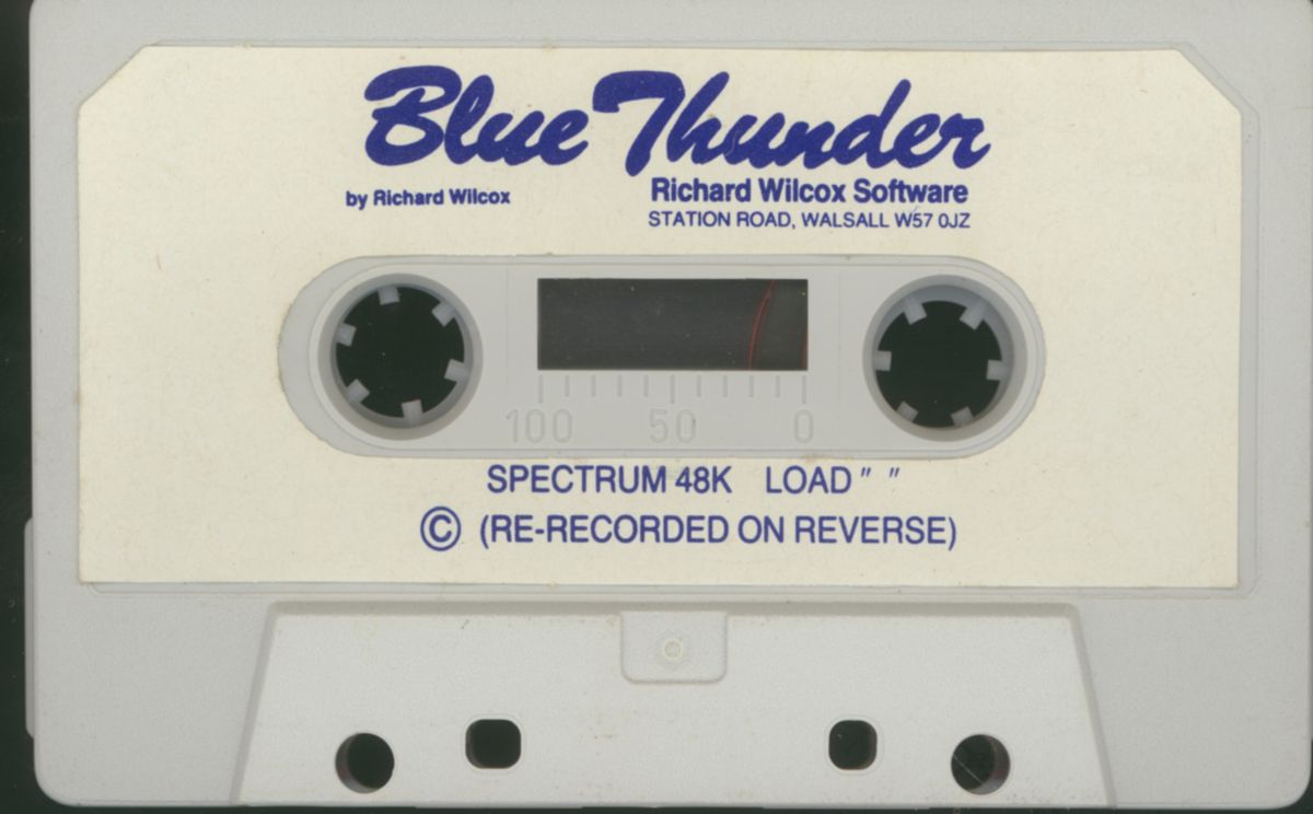 Media for Blue Thunder (ZX Spectrum)