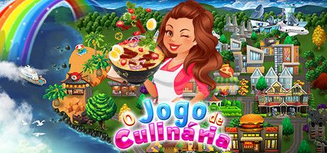 Front Cover for The Cooking Game (Macintosh and Windows) (Steam release): Portuguese (Brazil / Portugal) language cover