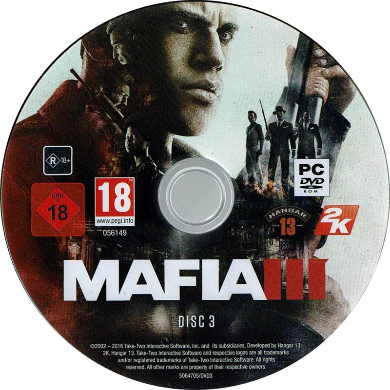 Media for Mafia III (Windows): Disc 3