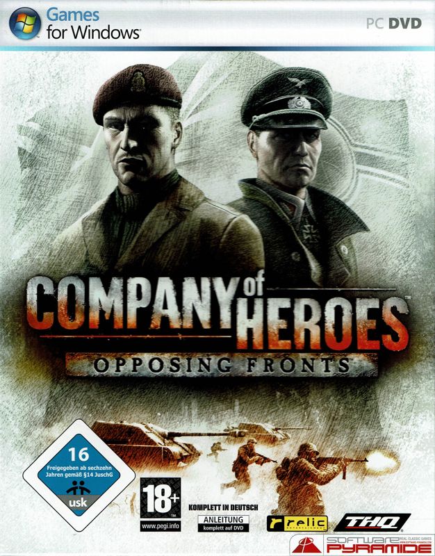 Front Cover for Company of Heroes: Opposing Fronts (Windows) (Software Pyramide release)