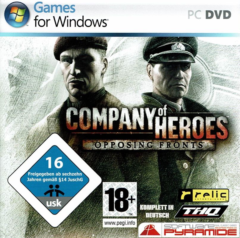 Other for Company of Heroes: Opposing Fronts (Windows) (Software Pyramide release): Jewel Case - Front