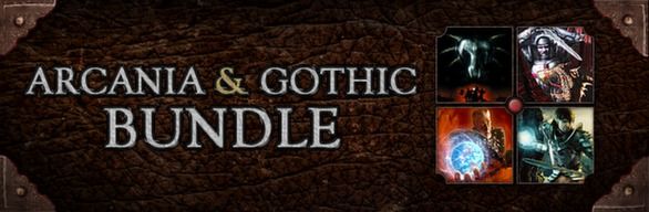 Front Cover for Arcania + Gothic Pack (Windows) (Steam release)