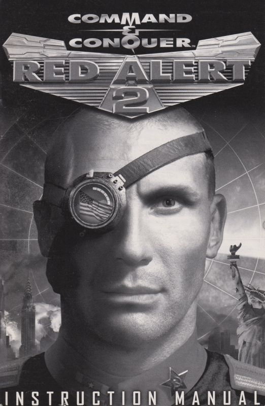 Manual for Command & Conquer: Red Alert 2 (Collector's Edition) (Windows) (Soviet Tesla Trooper figurine release): Front