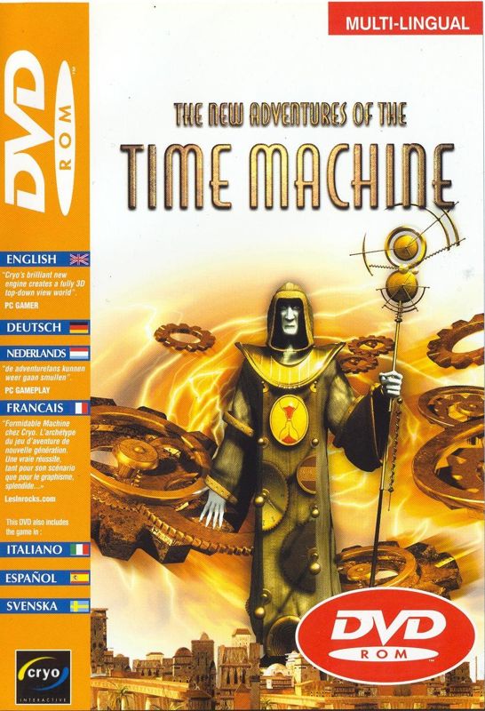 Front Cover for The New Adventures of the Time Machine (Windows) (Multi-Lingual DVD-ROM version)
