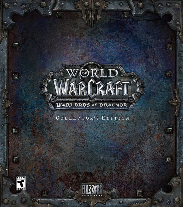 Front Cover for World of WarCraft: Warlords of Draenor (Collector's Edition) (Macintosh and Windows)