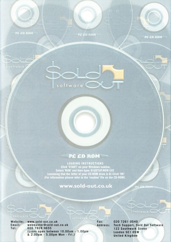 Sold Out Softwarem Rts Sid Meier's Alpha Centauri cover or packaging material - MobyGames