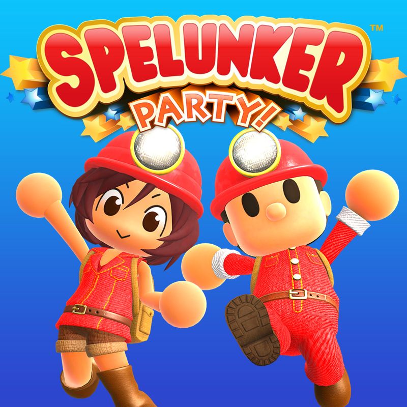 Front Cover for Spelunker Party! (Nintendo Switch) (download release)