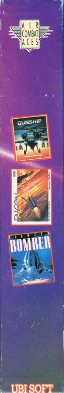 Spine/Sides for Air Combat Aces (DOS): Left
