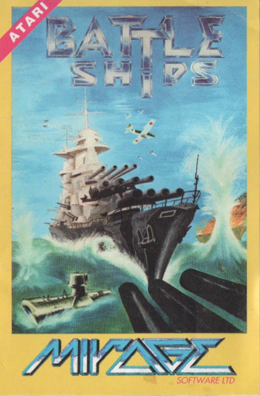 Front Cover for Battle Ships (Atari 8-bit)