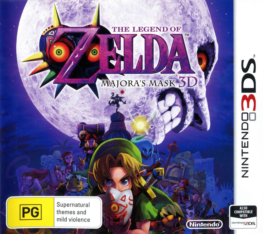 Front Cover for The Legend of Zelda: Majora's Mask 3D (Nintendo 3DS)