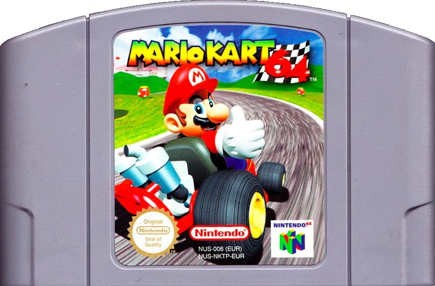 Media for Mario Kart 64 (Nintendo 64) (Player's Choice release)