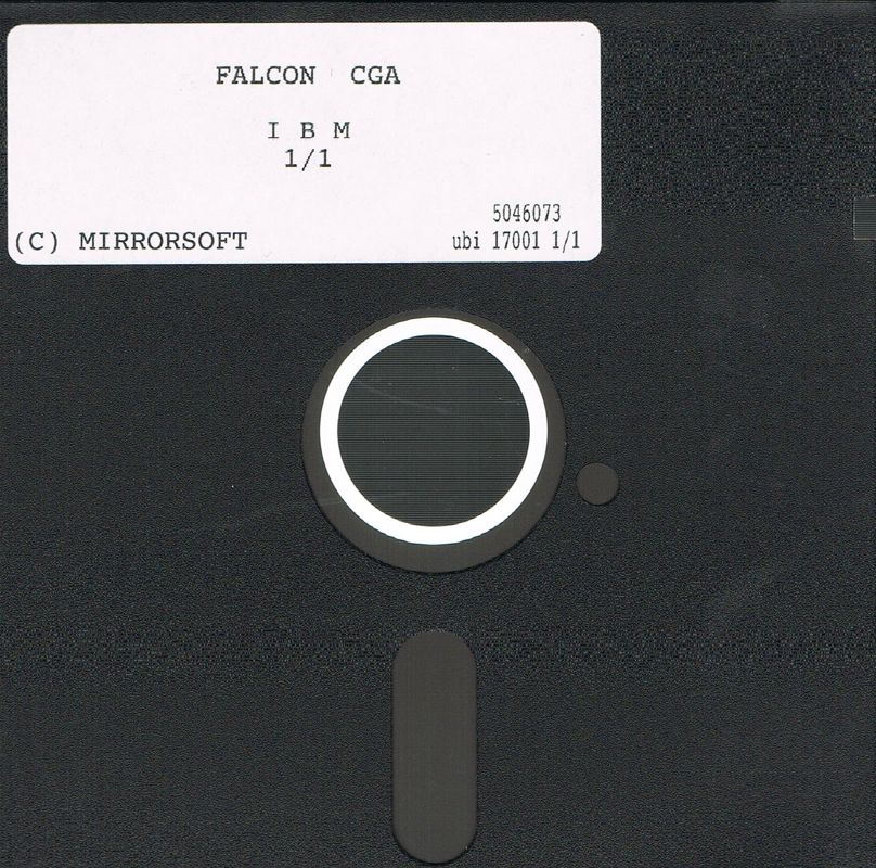 Media for Air Combat Aces (DOS): Falcon CGA Disk